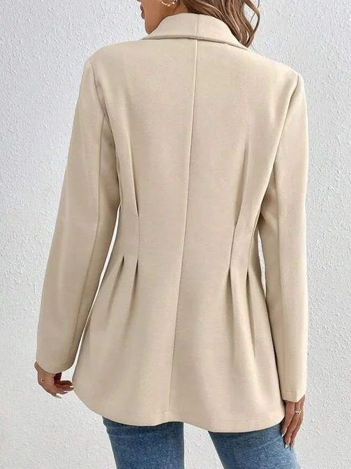 Women's Plain Regular Loose Blazer