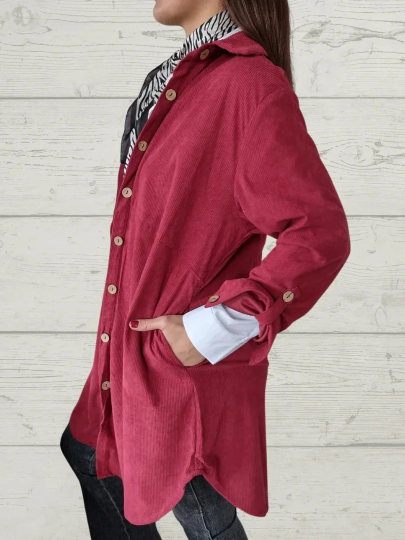 Women's Plain Zipper Regular Loose Jacket