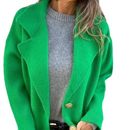 Women's Plain Regular Loose Coat