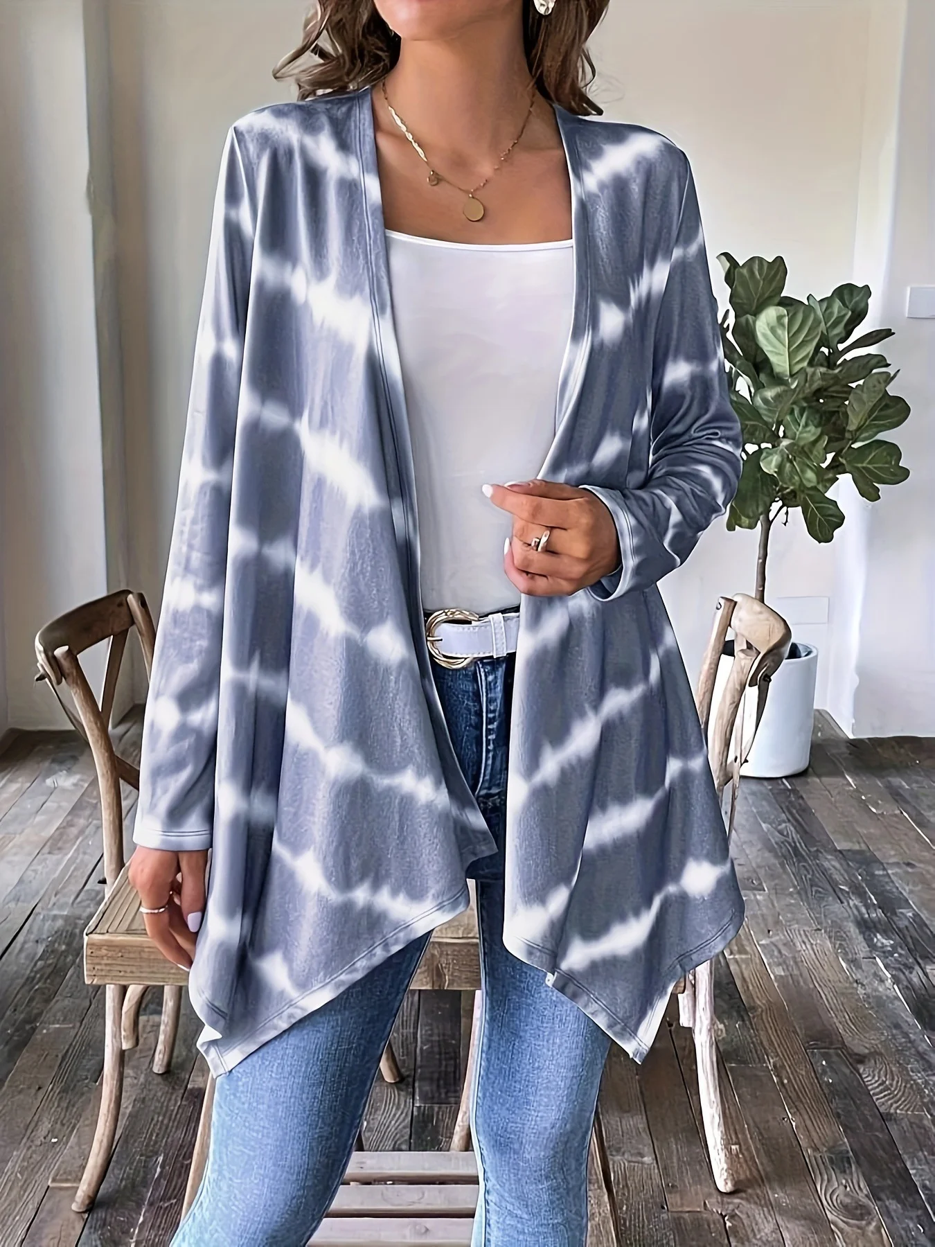 Women's Striped Thicken Loose Jacket