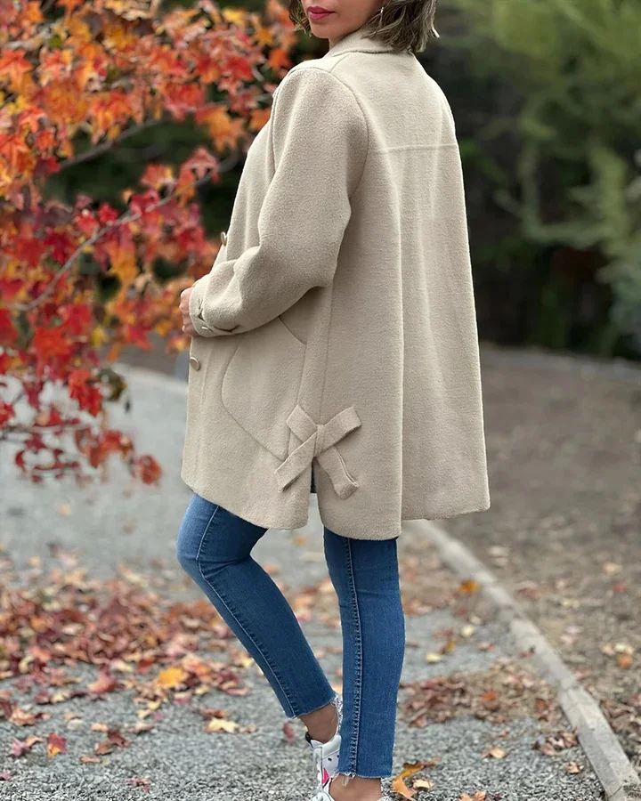 Women's Plain Thicken Loose Jacket