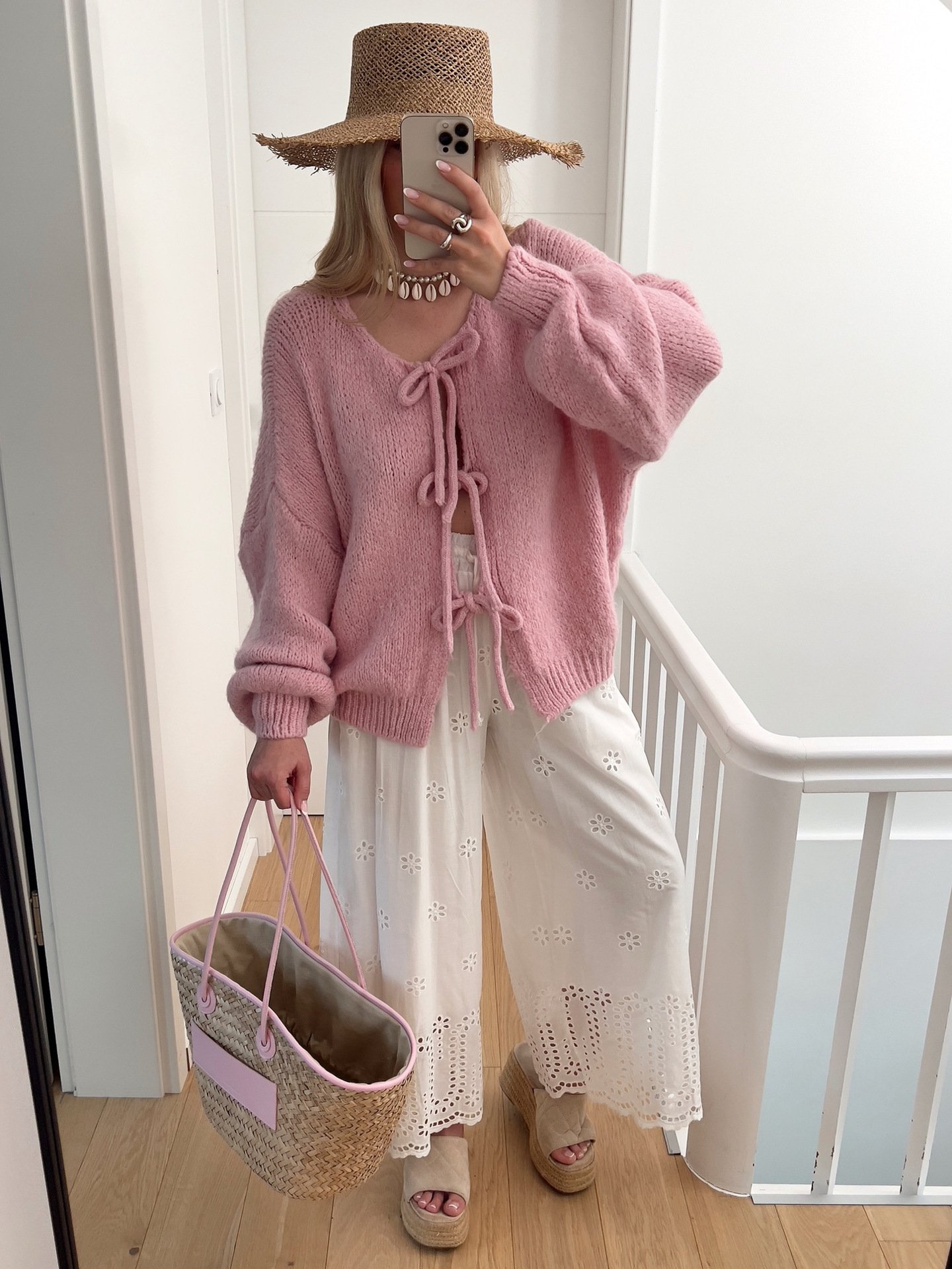 Women Yarn/Wool Yarn Plain Long Sleeve Comfy Casual Sweater