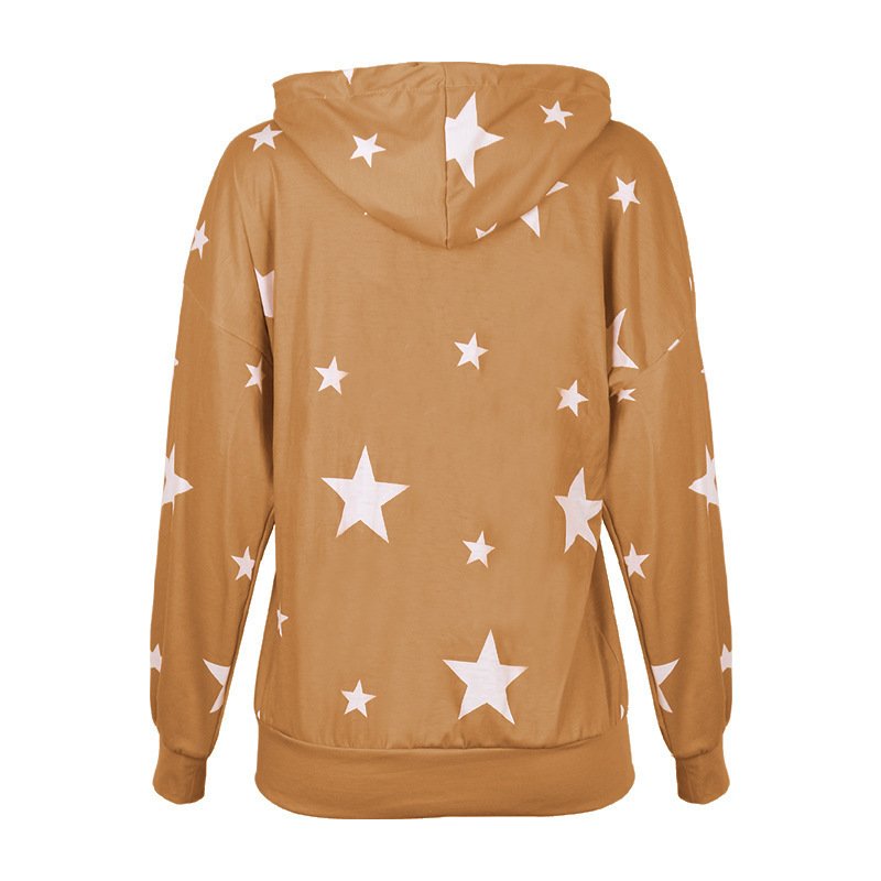 Casual Hoodie Star Sweatshirt