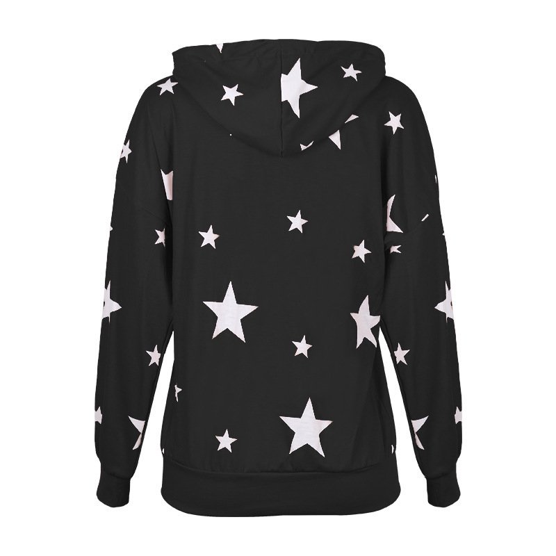 Casual Hoodie Star Sweatshirt