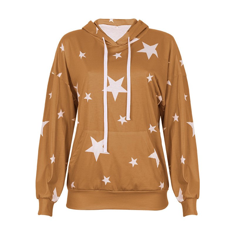 Casual Hoodie Star Sweatshirt