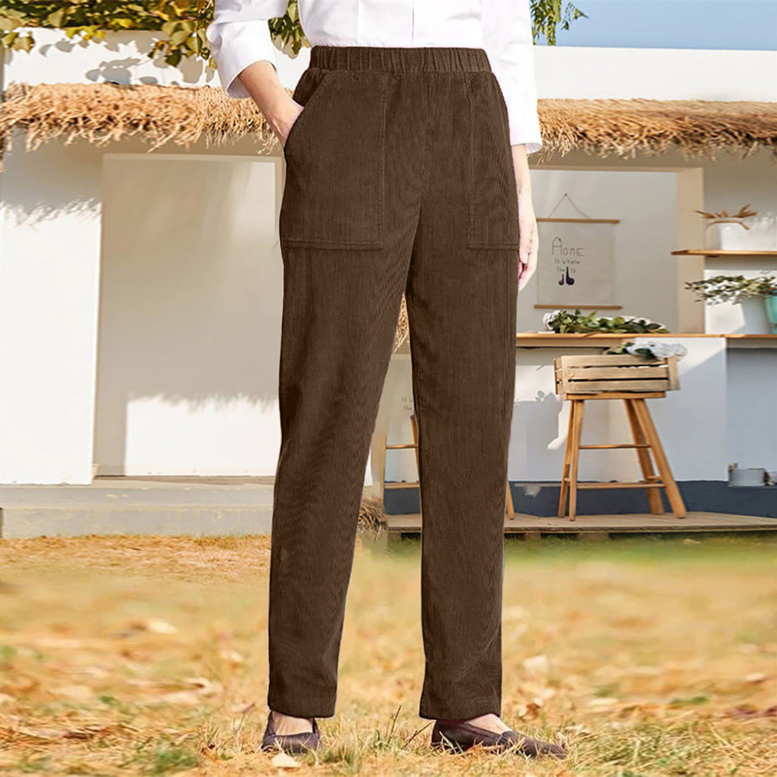 Casual Plain Long Pants