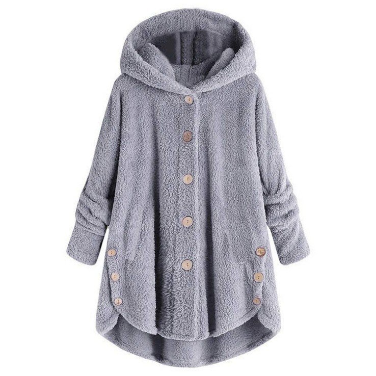 Women's Plain Regular Loose Jacket