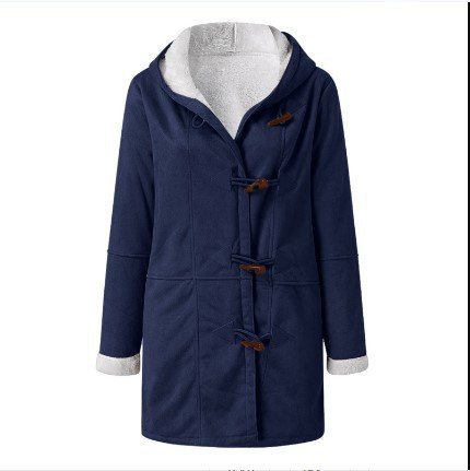 Women's Plain Fleece Loose Jacket