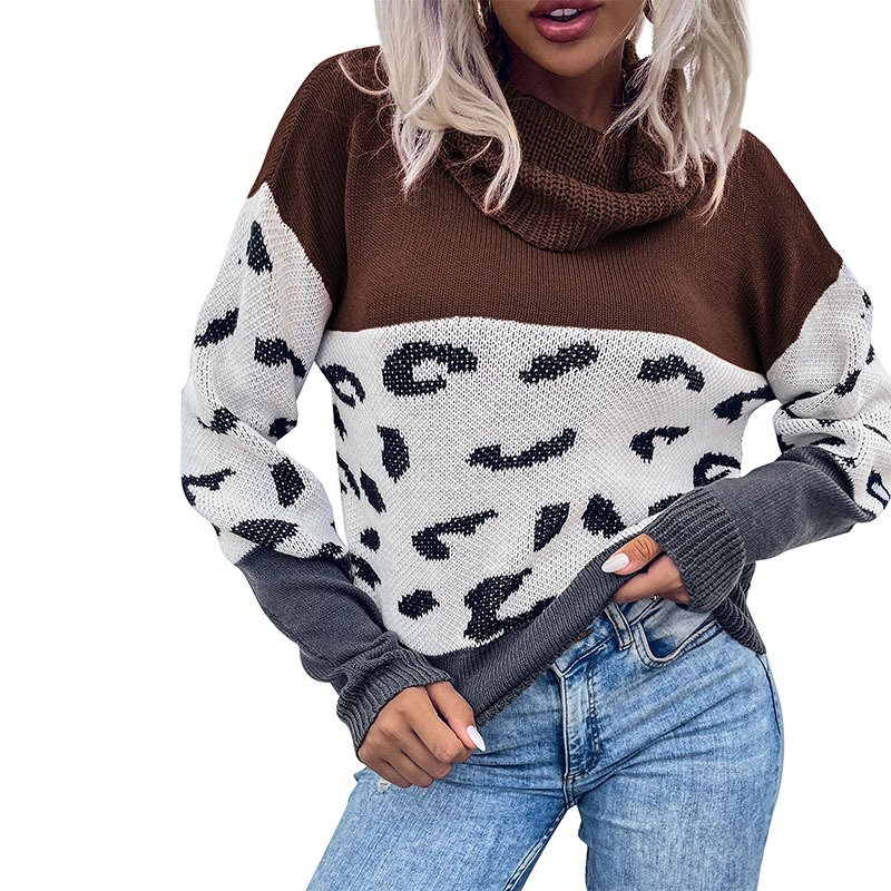 Women Yarn/Wool Yarn Striped Long Sleeve Comfy Casual Sweater