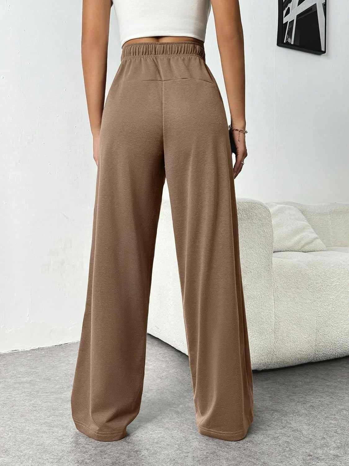 Women Casual Plain Long Pants