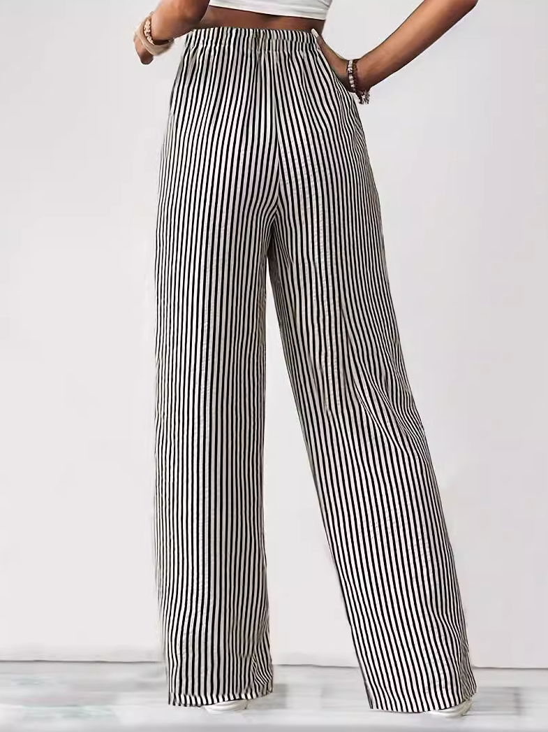 Casual Striped Long Pant