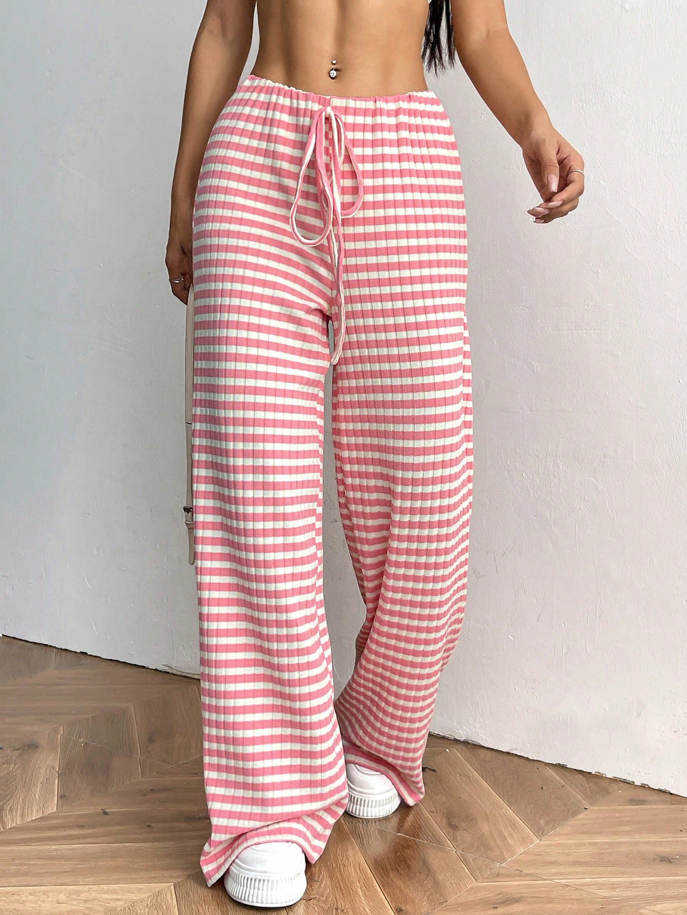 Casual Striped Long Pant