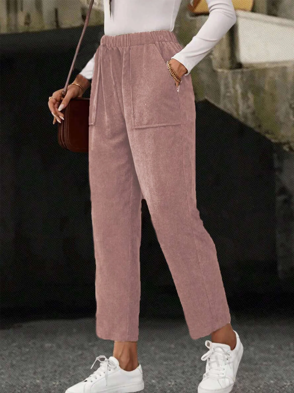 Casual Plain Long Pant