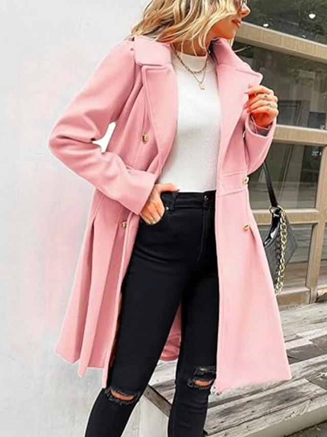 Women's Plain Regular Loose Jacket