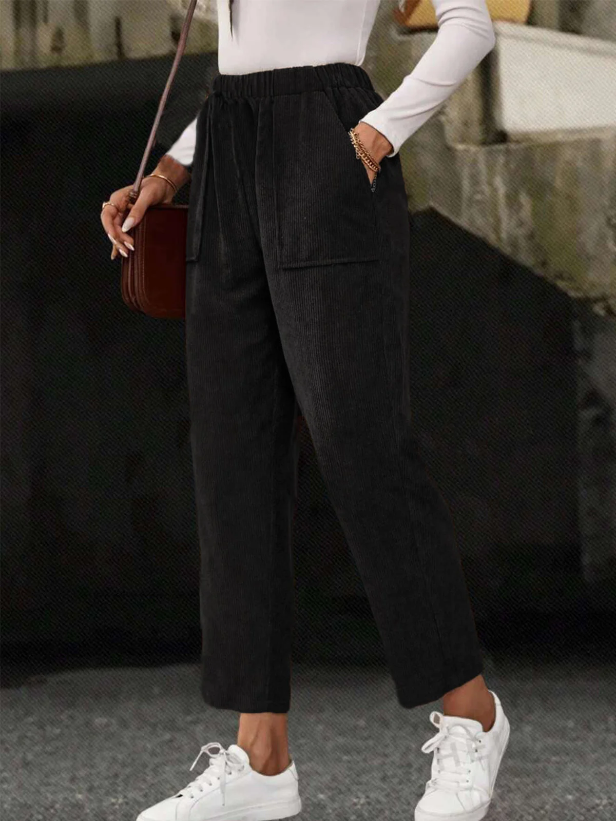 Casual Plain Long Pant