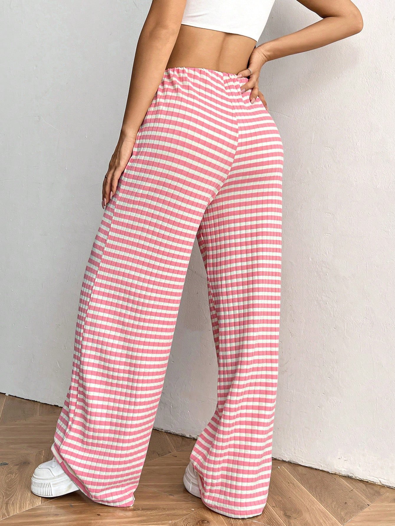 Casual Striped Long Pant