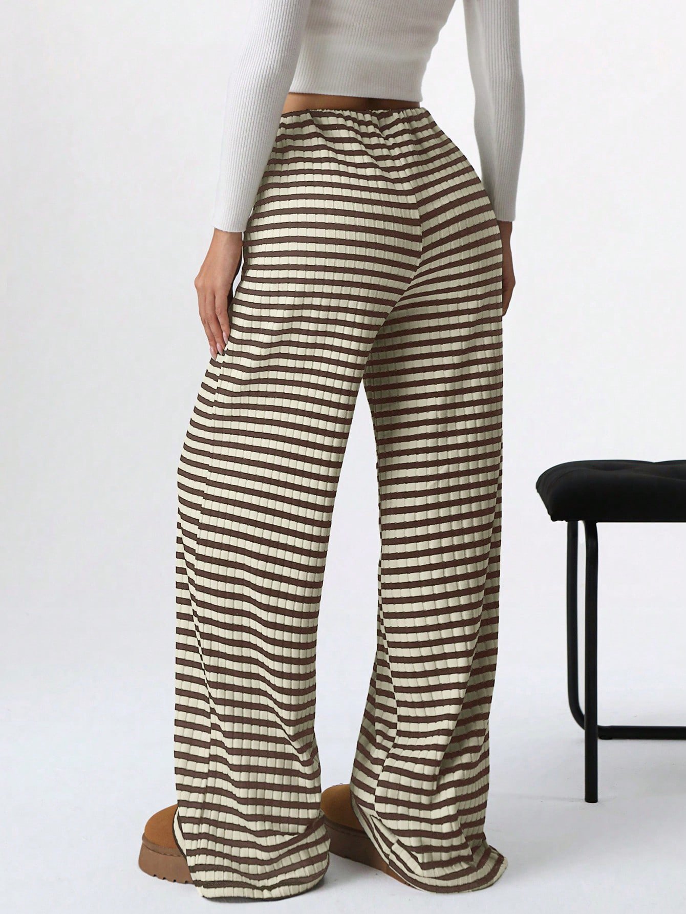 Casual Striped Long Pant