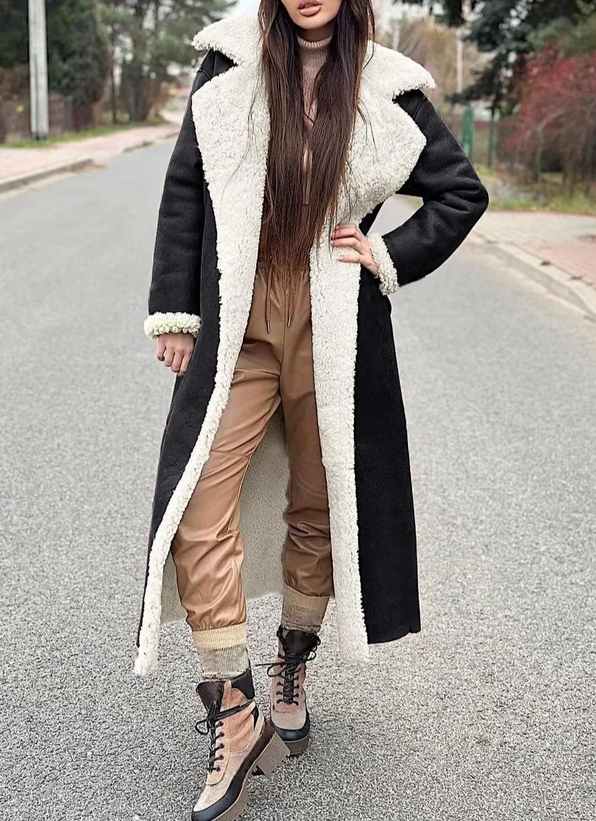 Women's Plain Thicken Loose Coat