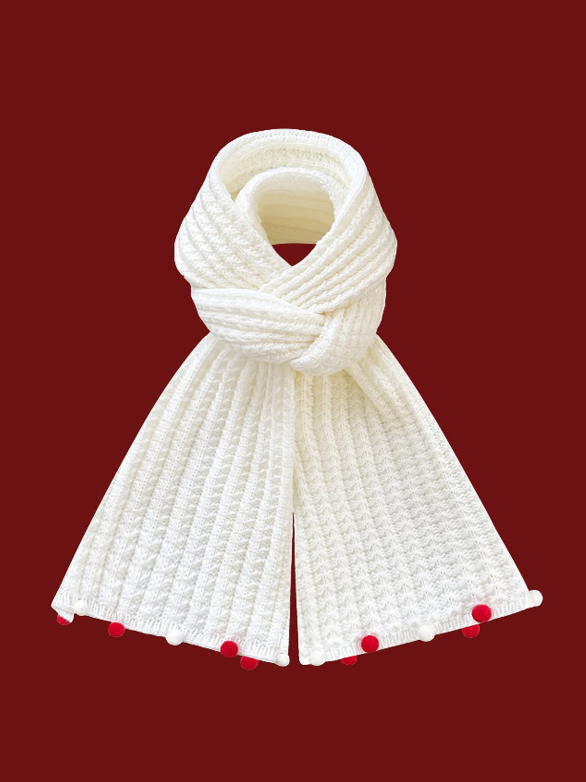 Christmas Casual Plain Scarf