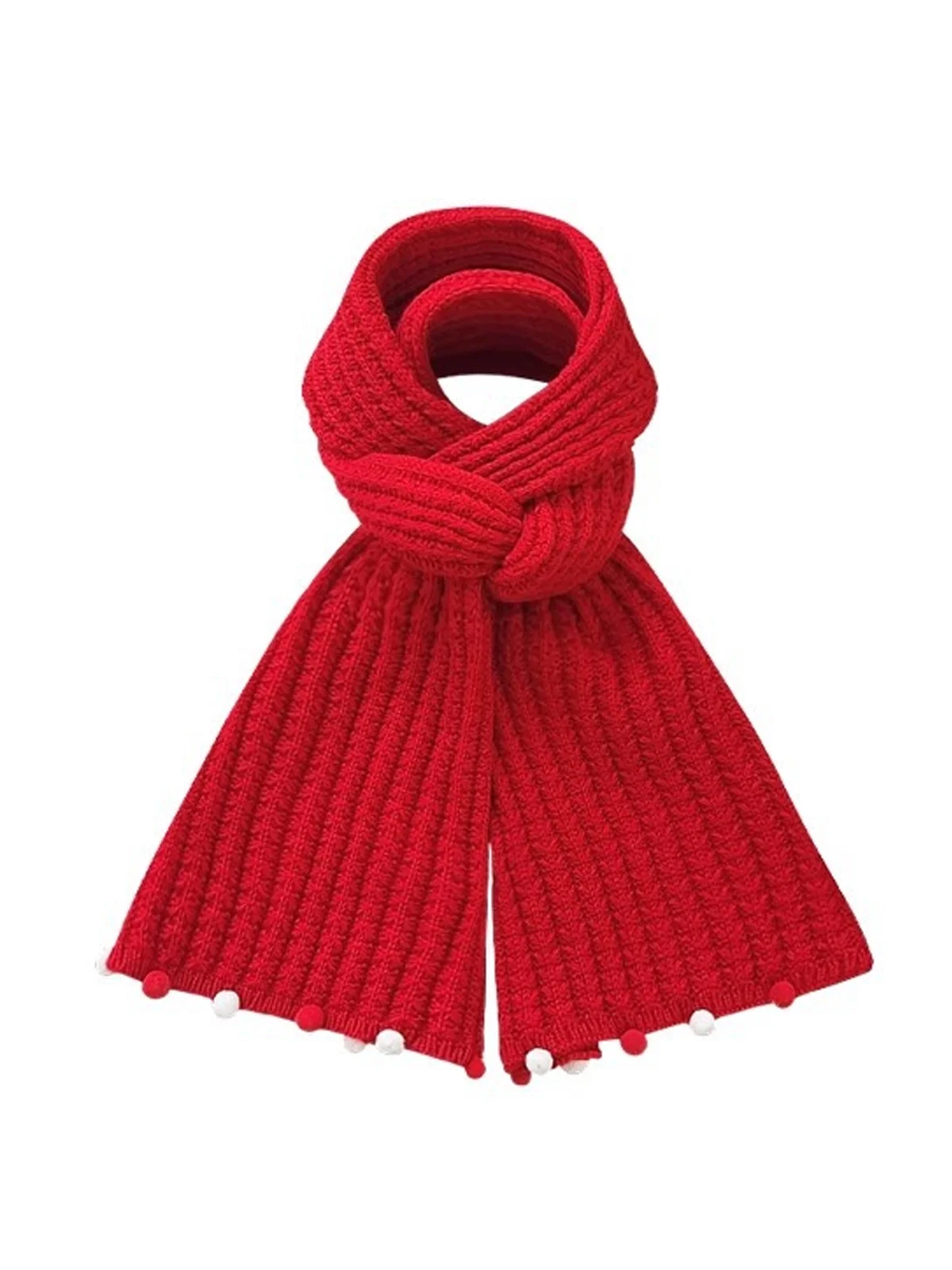 Christmas Casual Plain Scarf