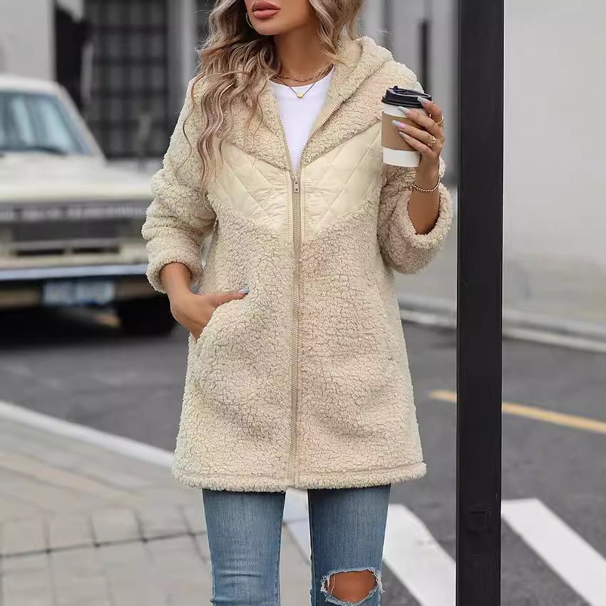 Women's Plain Thicken Loose Jacket