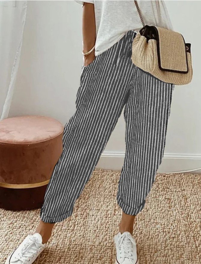 Casual Plain Long Pant