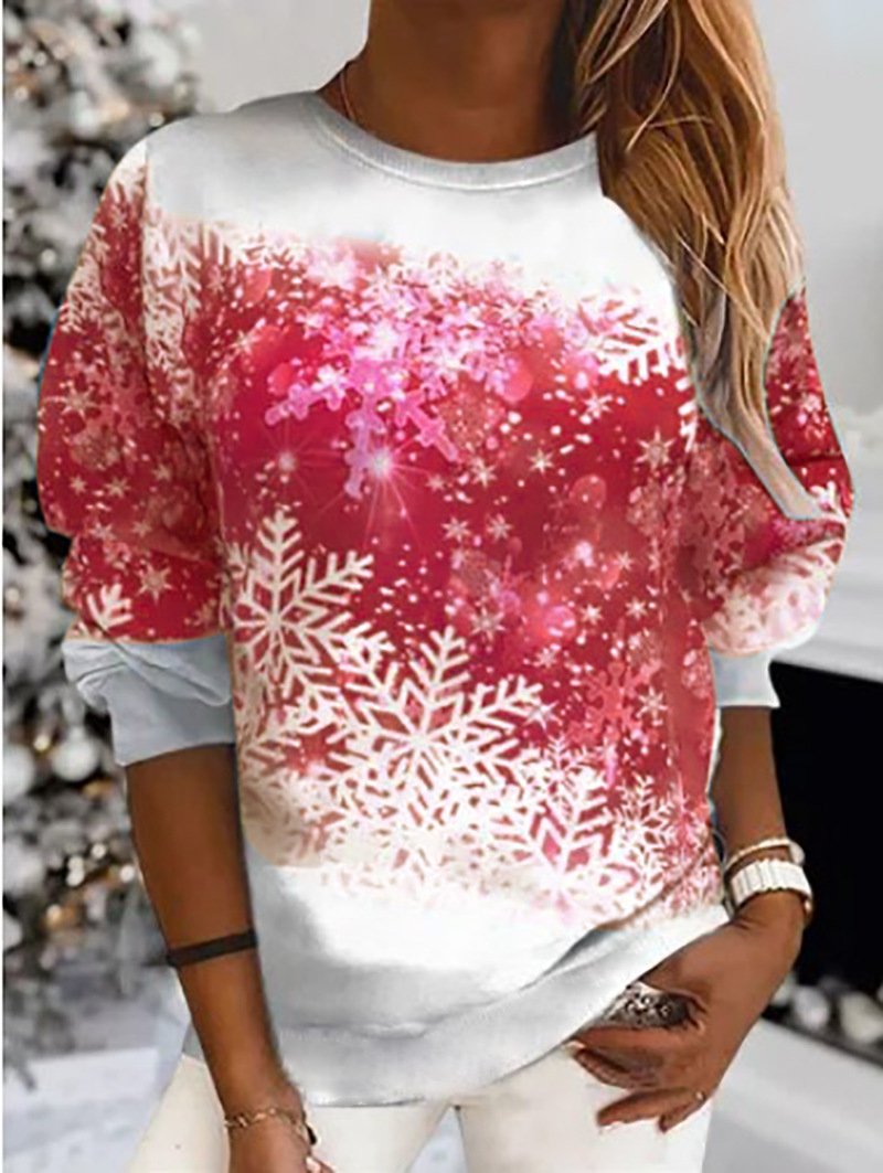 Casual Hoodie Christmas Sweatshirt