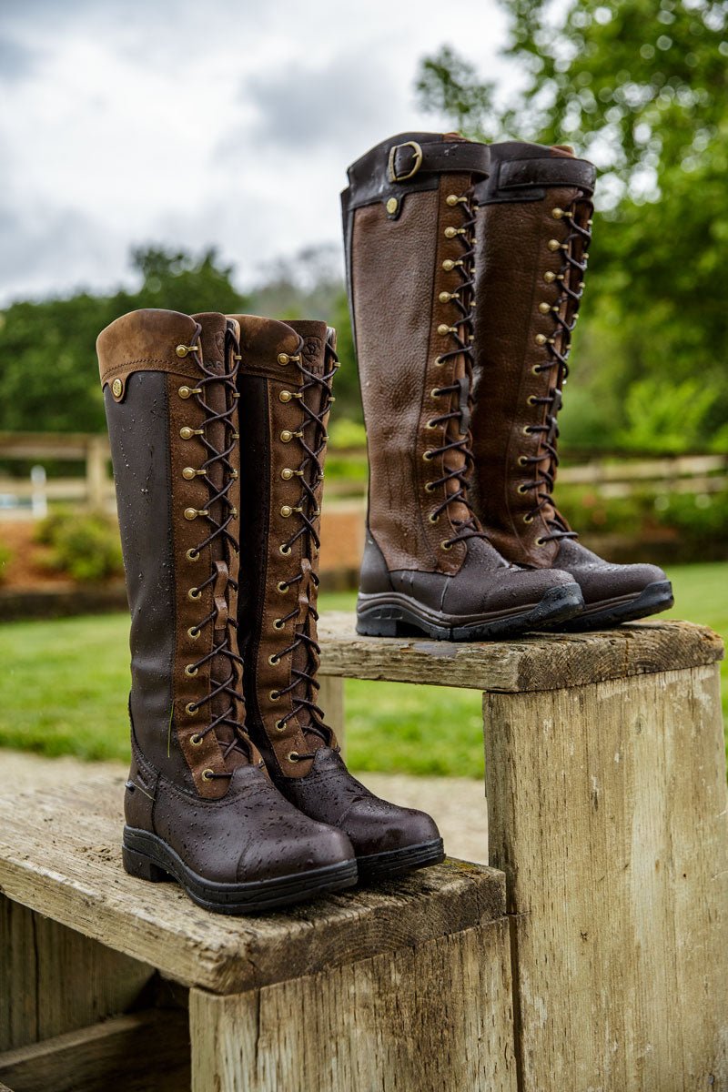 Vintage Plain Wearable Zipper Block Heel Combat Boots