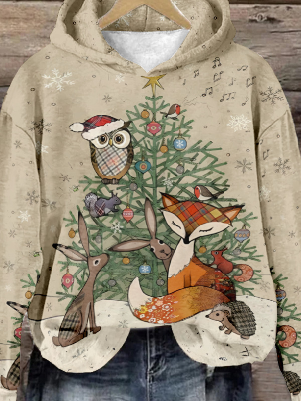 Casual Hoodie Christmas Sweatshirt