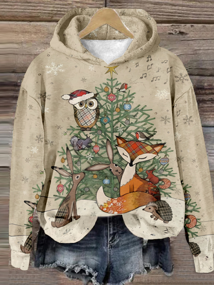 Casual Hoodie Christmas Sweatshirt