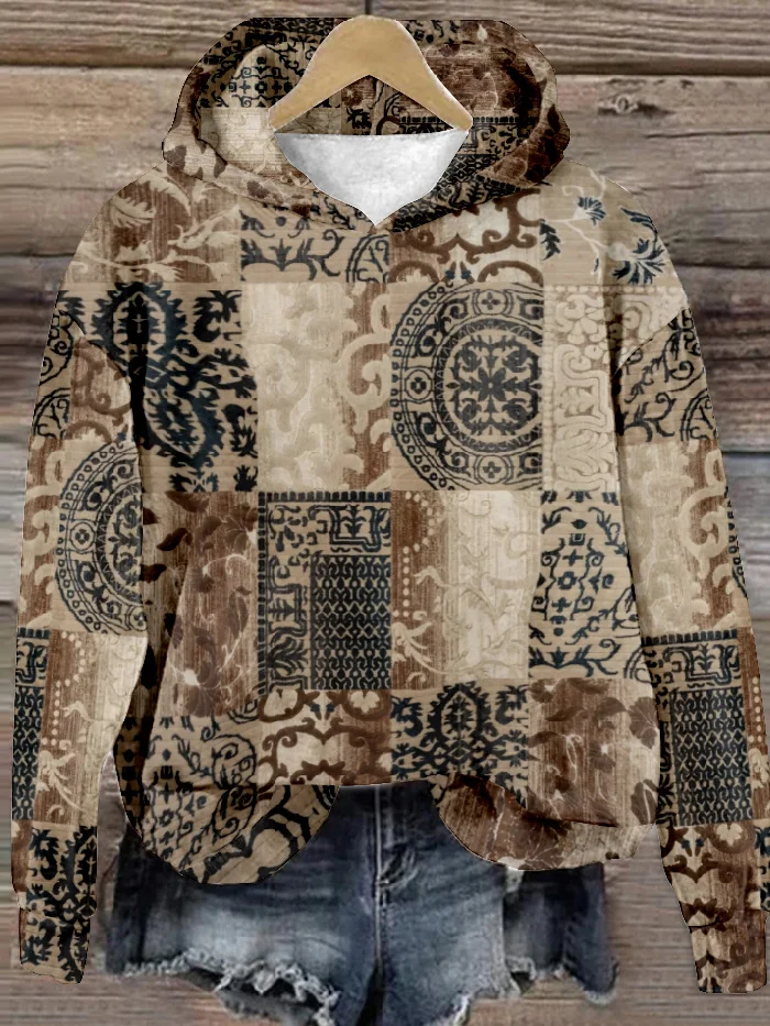 Casual Hoodie Ethnic Sweatshirt