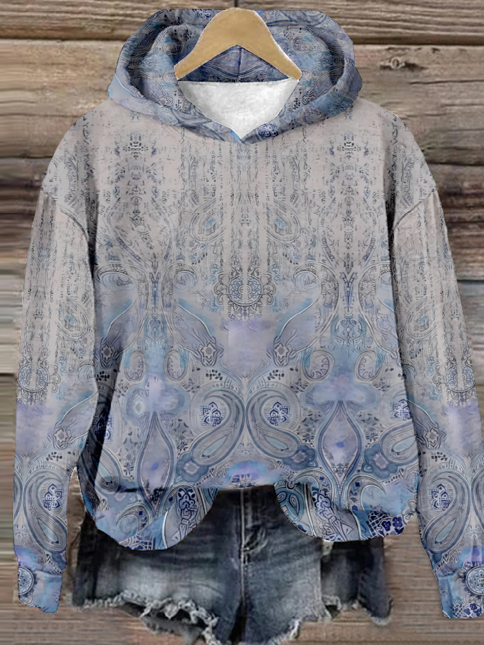 Casual Hoodie Ethnic Sweatshirt