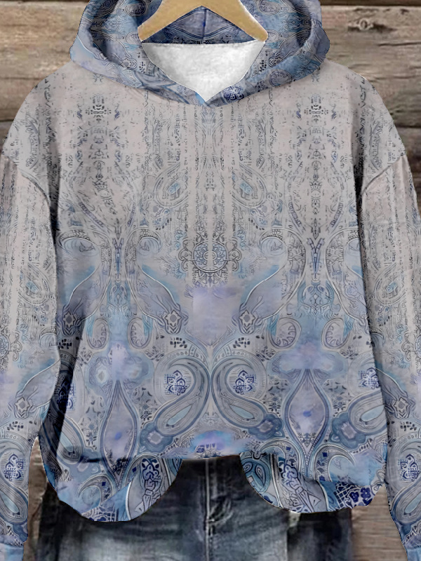 Casual Hoodie Ethnic Sweatshirt