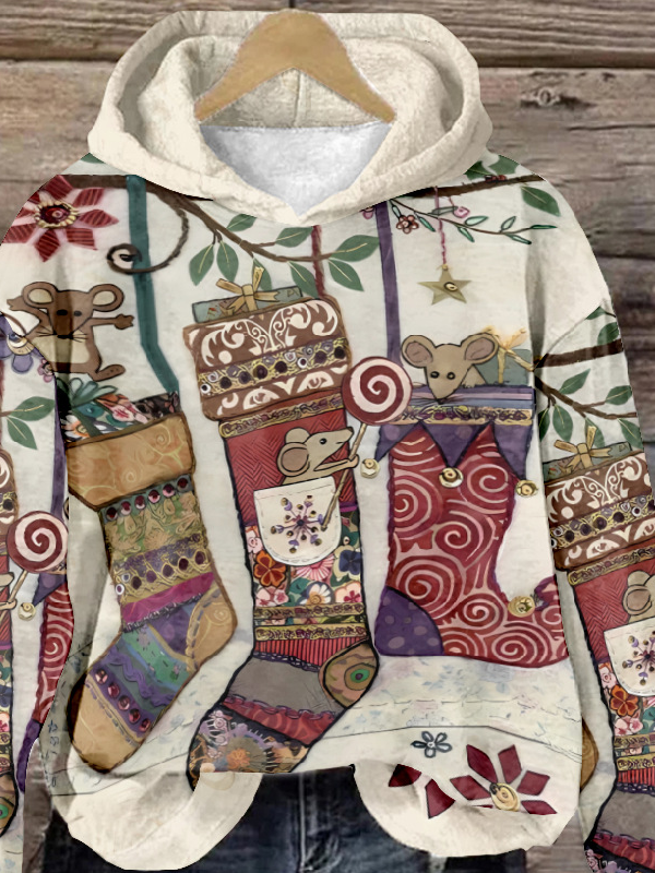 Casual Hoodie Christmas Sweatshirt