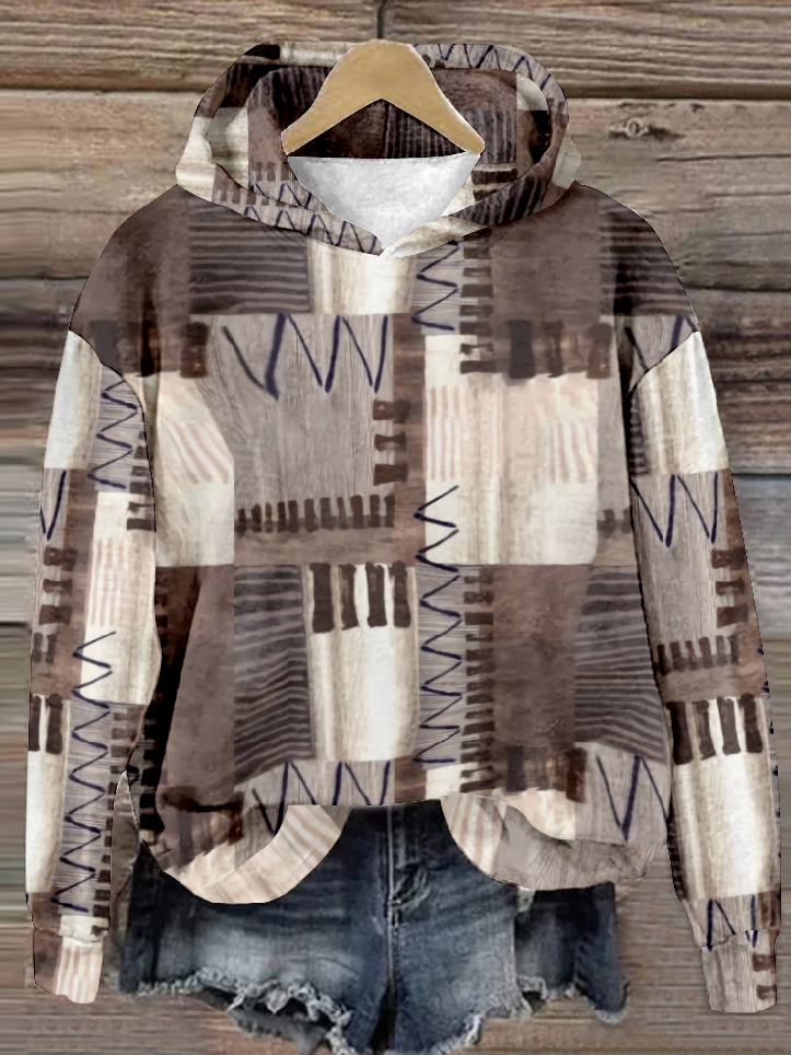 Casual Hoodie Ethnic Sweatshirt