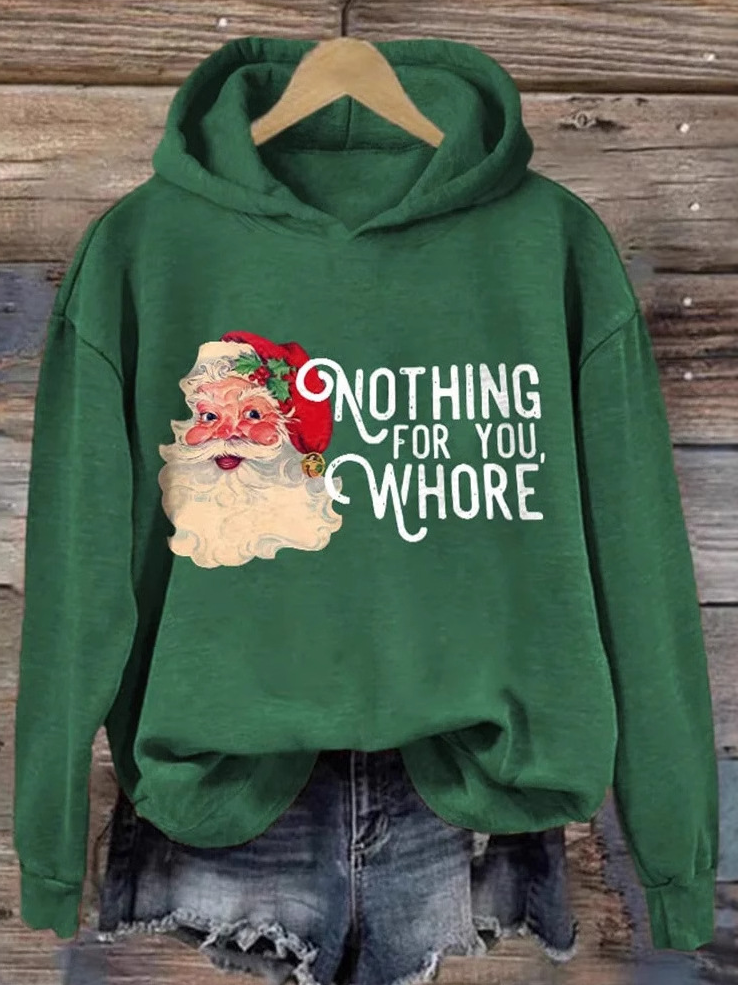 Casual Hoodie Christmas Sweatshirt