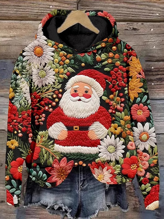 Casual Hoodie Christmas Sweatshirt