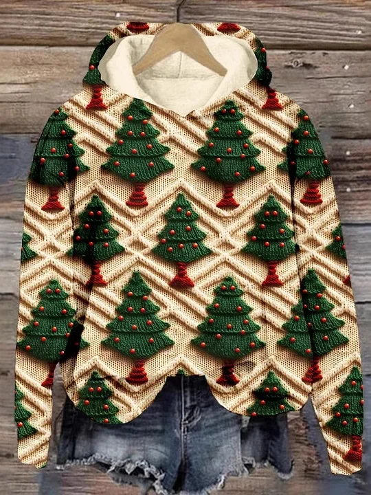 Casual Hoodie Christmas Sweatshirt