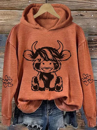 Casual Hoodie Animal Sweatshirt