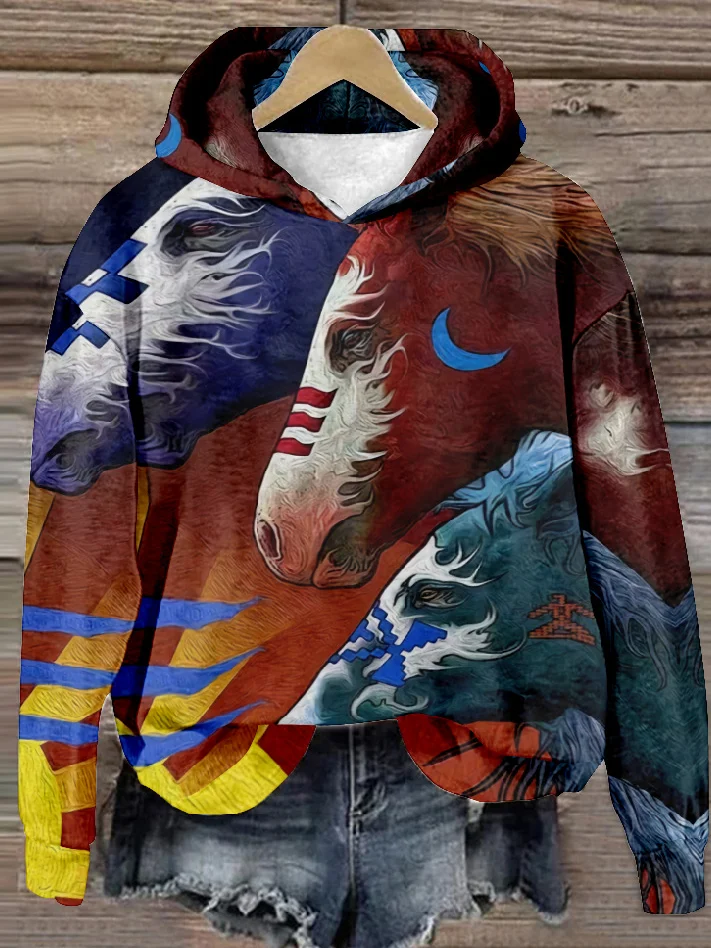 Casual Hoodie Animal Sweatshirt