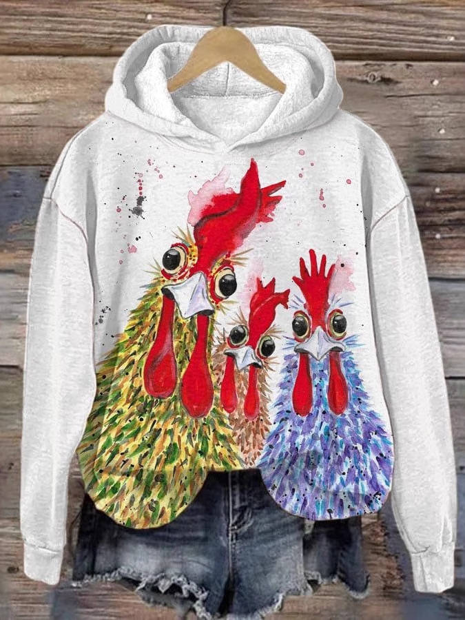 Casual Hoodie Animal Sweatshirt