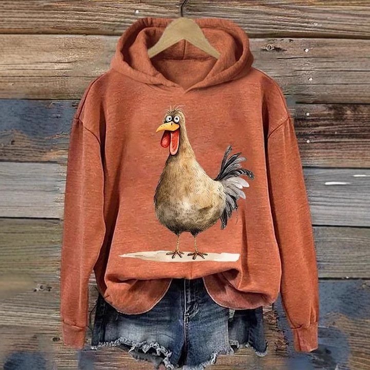 Casual Hoodie Animal Sweatshirt