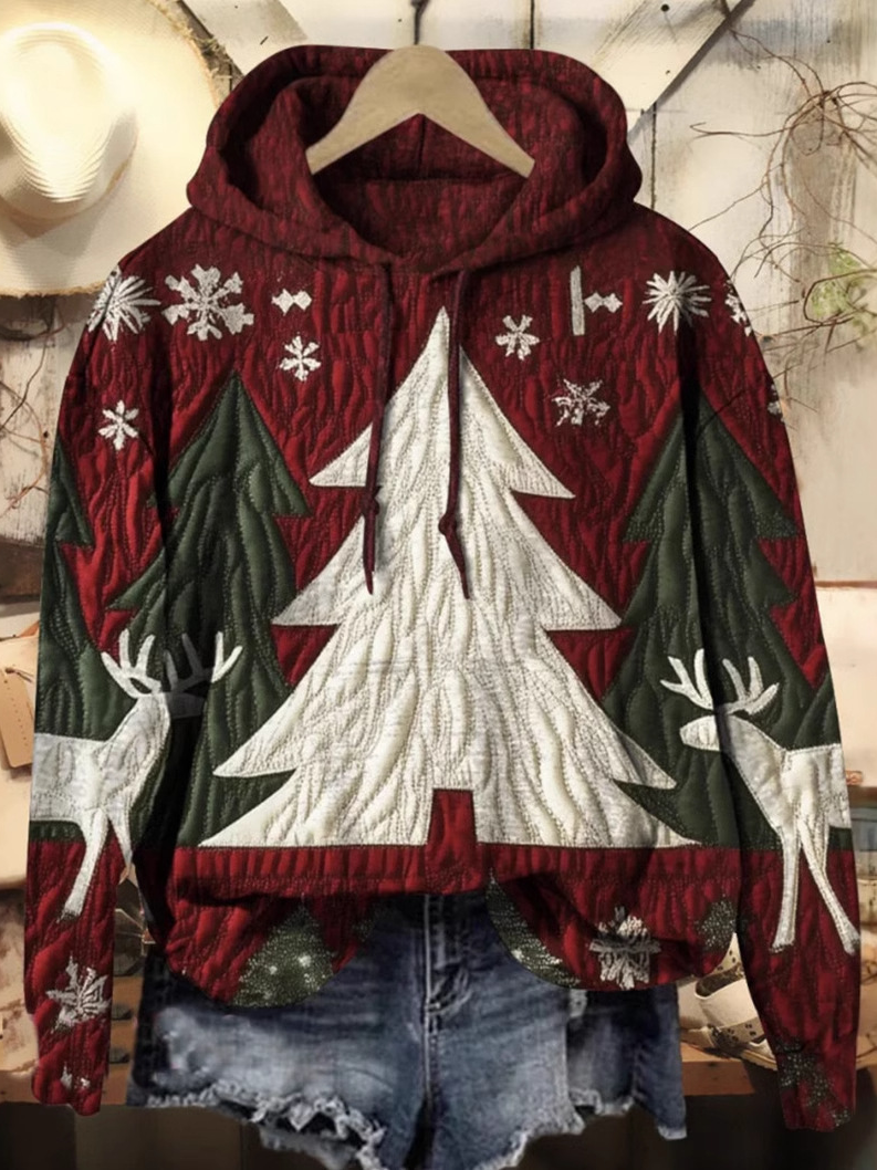 Casual Hoodie Christmas Sweatshirt