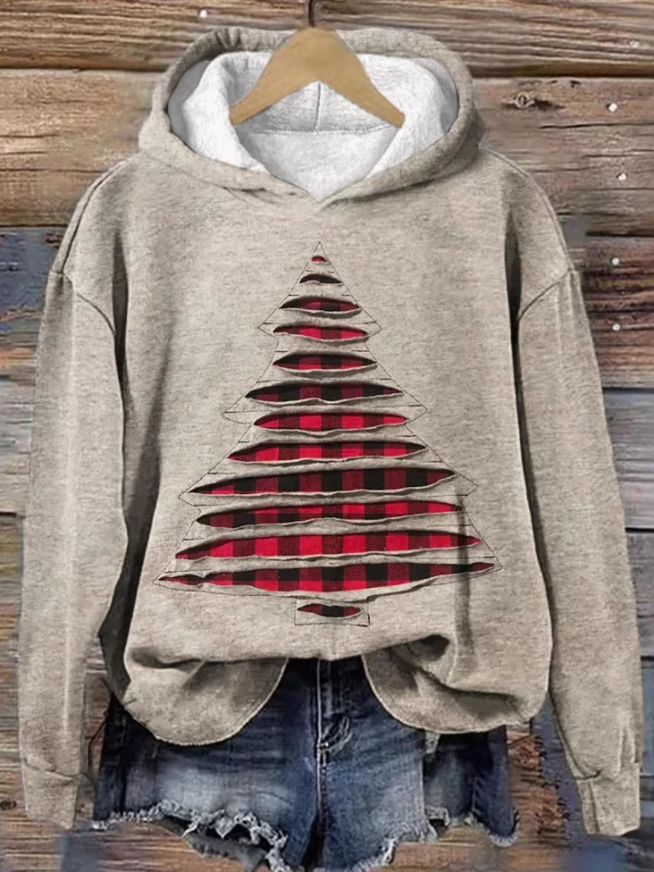 Casual Hoodie Christmas Sweatshirt