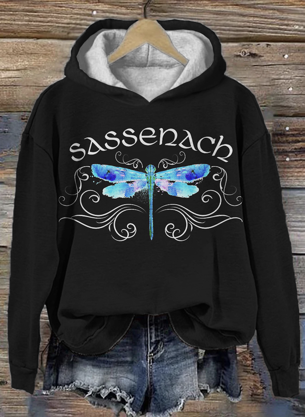 Casual Hoodie Text Letters Hoodie