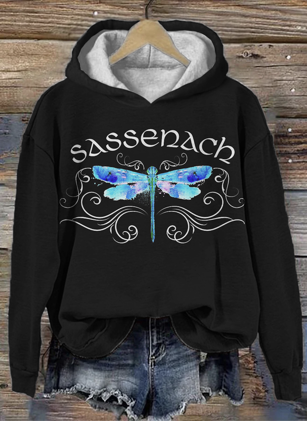 Casual Hoodie Text Letters Hoodie