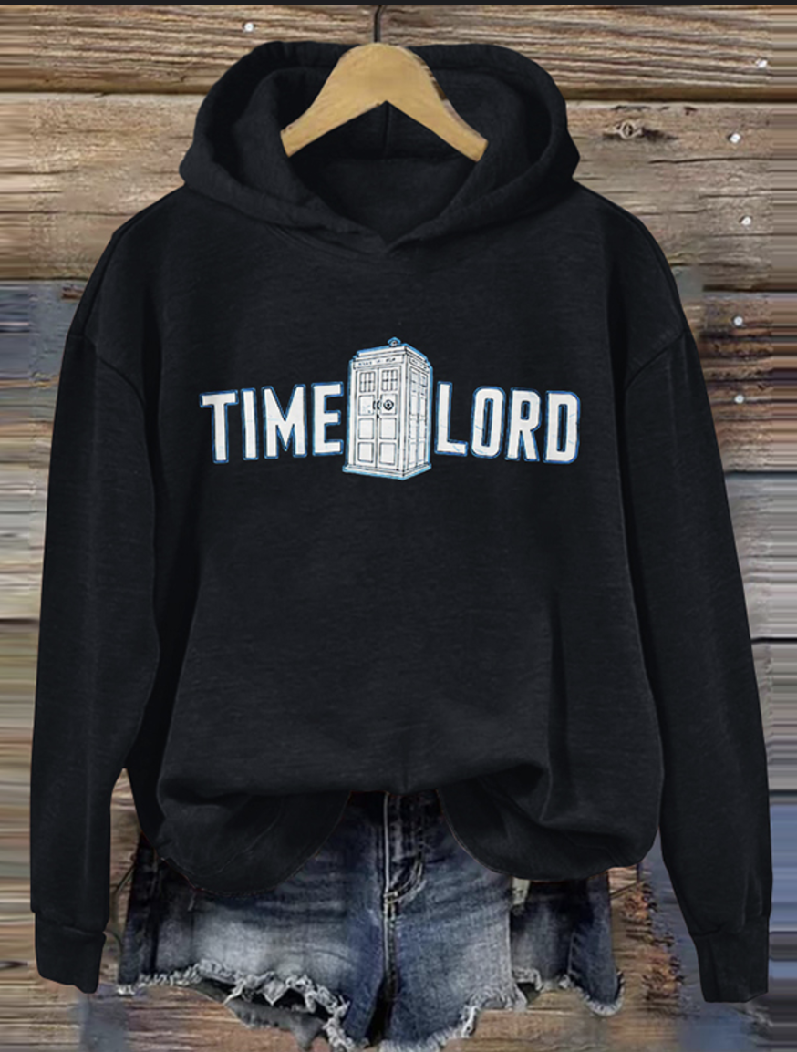 Casual Hoodie Text Letters Hoodie