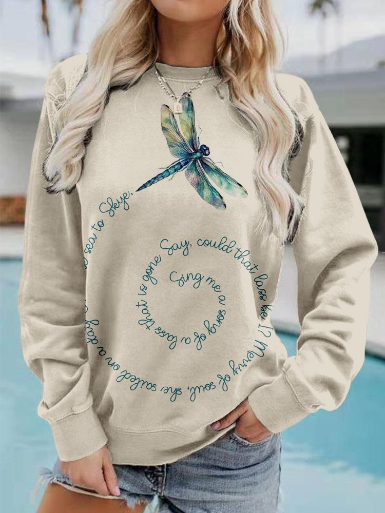 Casual Hoodie Text Letters Hoodie