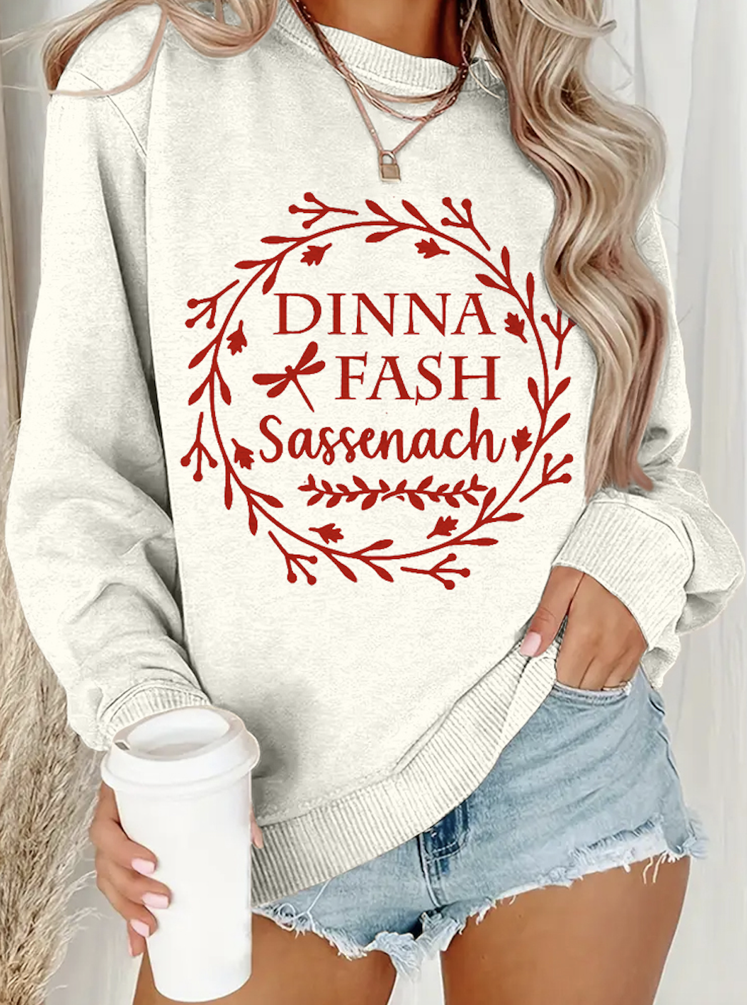 Casual Hoodie Text Letters Hoodie