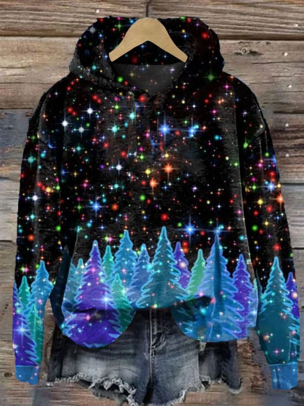 Casual Hoodie Christmas Sweatshirt